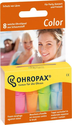 Ohropax Color Ohrstöpsel in Mehrfarbig Farbe 4Stück