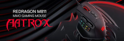 Redragon Aatrox M811 RGB Gaming Gaming Maus 12400 DPI Schwarz