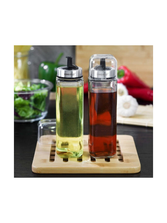 KING Hoff Σετ Λαδόξιδο Γυάλινο με Ροή 270ml