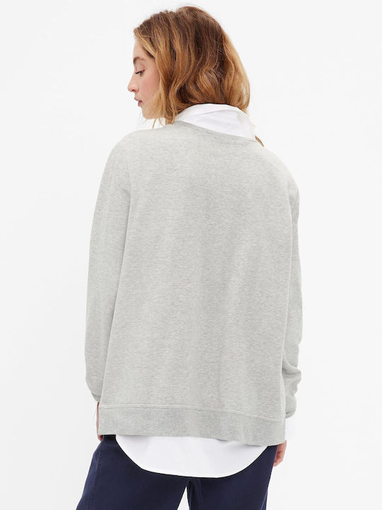 GAP Logo Women's Long Sweatshirt Gray