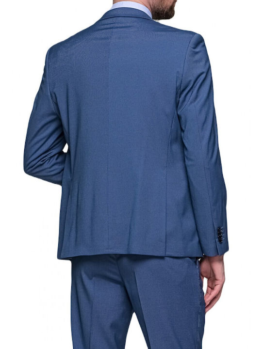 Sommer Herrenanzug Blau