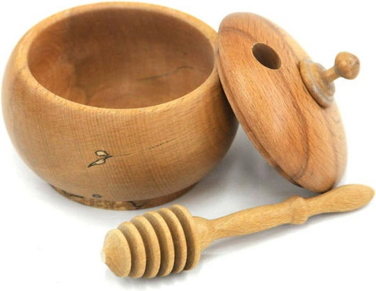 Wooden Art Honigtopf Hölzernes 10x7εκ. 1pcs