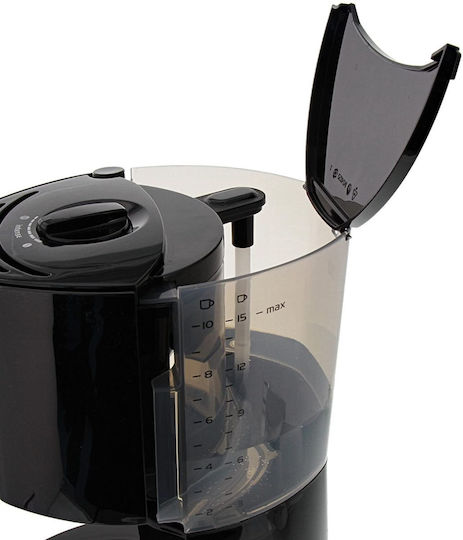 Melitta Enjoy Top Glass Filter Coffee Machine 1000W Black