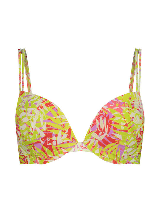 Padded Bikini Bra Green