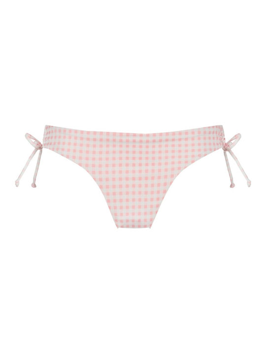 Bikini Slip with Laces Pink
