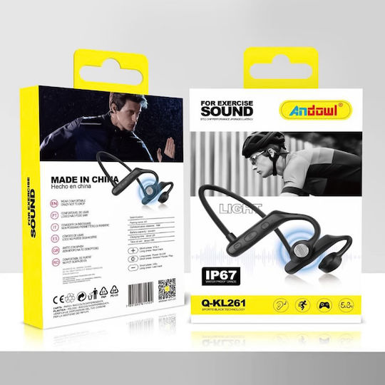 Andowl Q-KL261 Earbud Bluetooth хендсфри Слушалки Черен