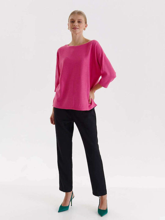 Make your image Women's Blouse Long Sleeve Pink