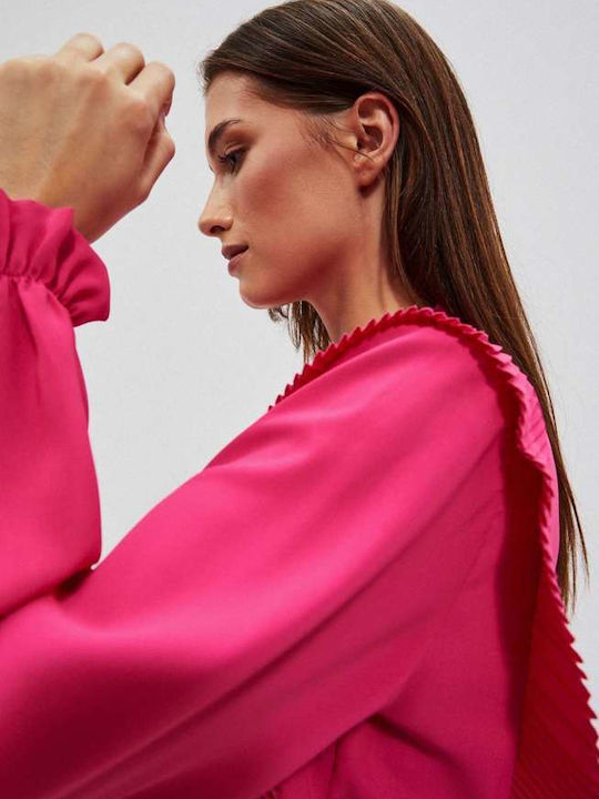 Make your image Women's Monochrome Long Sleeve Shirt Pink