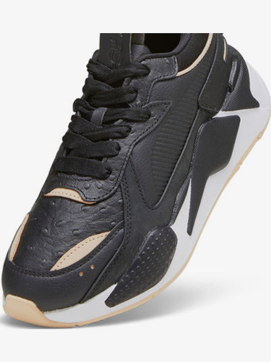 RS-X Ostrich Chunky Sneakers Black