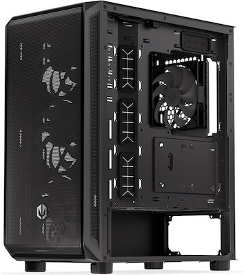 Endorfy Arx 500 ARGB Gaming Midi Tower Computer Case Black