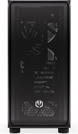 Endorfy Arx 500 Air Gaming Midi Tower Computer Case with Side Window Black