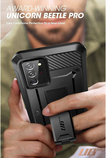 Supcase Unicorn Beetle Pro 360 Full Cover Plastic Negru (Galaxy Note 20 Ultra)