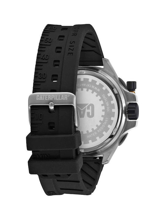 CAT Black Strap Limited Edition Men's Watch Automatic with Black Rubber Strap