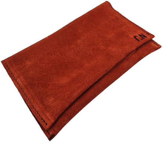 ByLeather Leather Tobacco Pouch HANDMADE With Magnetic Clasp Brown