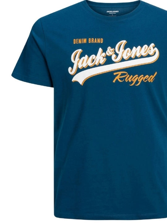 Jack & Jones T-shirt Petrol Blue