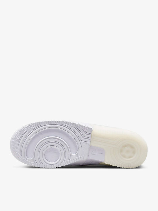 Air Force 1 React Ανδρικά Sneakers Λευκά