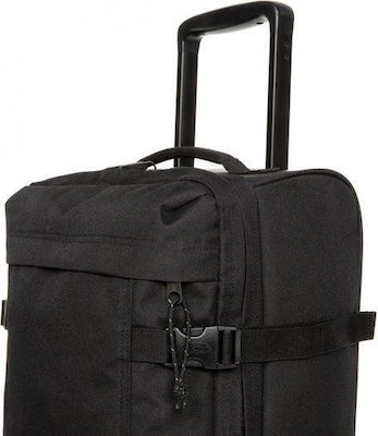 Eastpak Tranverz XXS Cabin Travel Suitcase Fabric DarkBlue with 4 Wheels Height 45cm.
