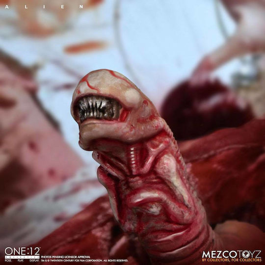 Mezco Toys Alien: Alien Φιγούρα Δράσης ύψους 18εκ. σε Κλίμακα 1:12