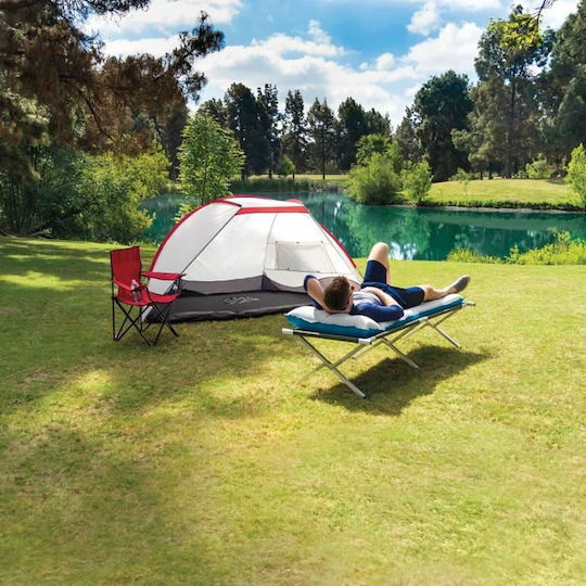 Intex Intex Camping-Luftmatratze Einzel mit Handpumpe Wave Beam 184x67x17cm