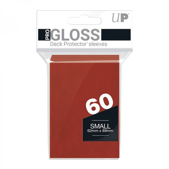 Ultra Pro Small Card Sleeves Japanese Size 60τμχ Red