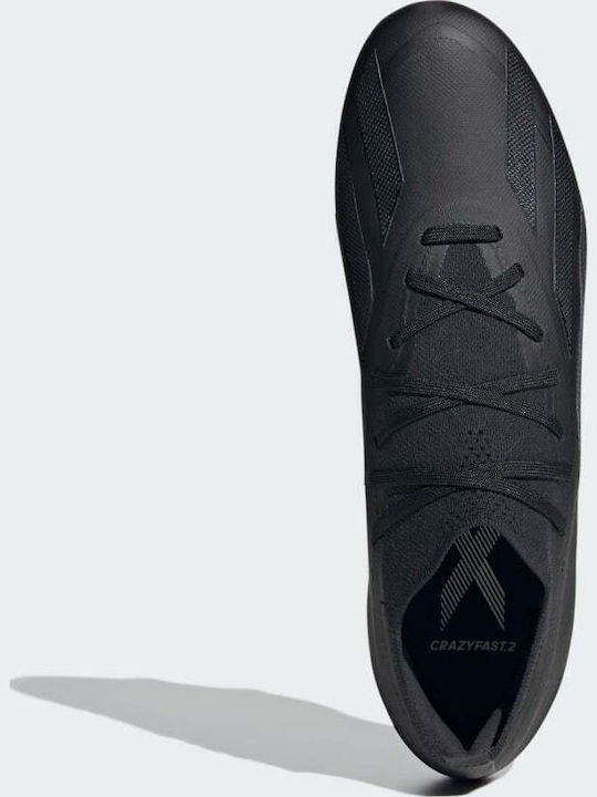 adidas X Crazyfast.2 Футболни Обувки с Бутони Черно ядро