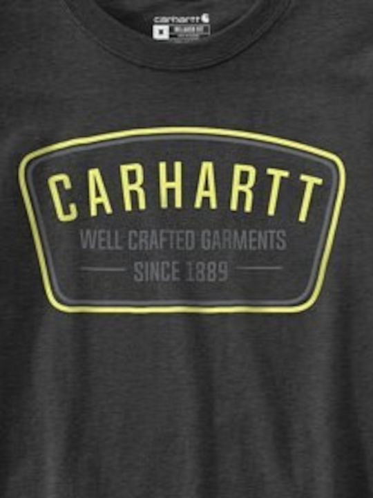 Carhartt Ανδρικό T-shirt Κοντομάνικο Γκρι