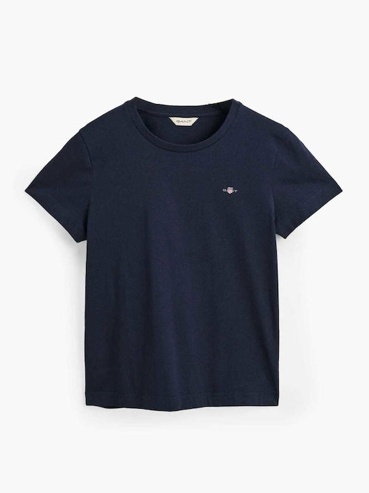 Gant Damen T-Shirt Marineblau