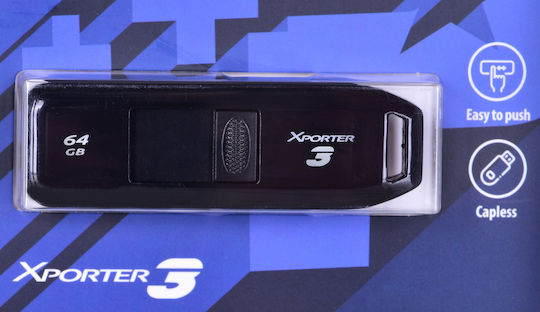 Patriot Xporter 3 64GB USB 3.2 Stick Black