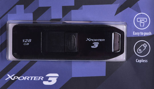 Patriot Xporter 3 128GB USB 3.2 Стик Черен