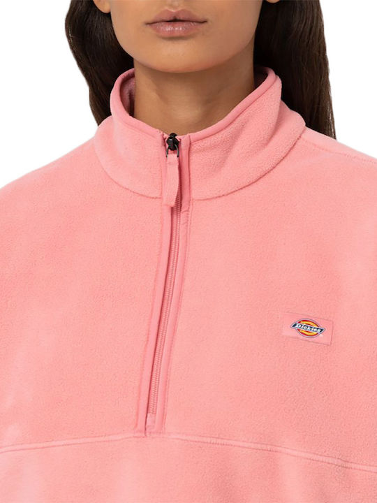 Louisburg Winter Women's Fleece Blouse Long Sleeve Pink