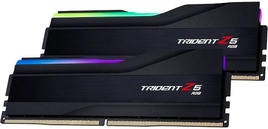 G.Skill Trident Z5 RGB DDR5 96GB RAM με 2x48GB Modules και Ταχύτητα 6400 για Desktop