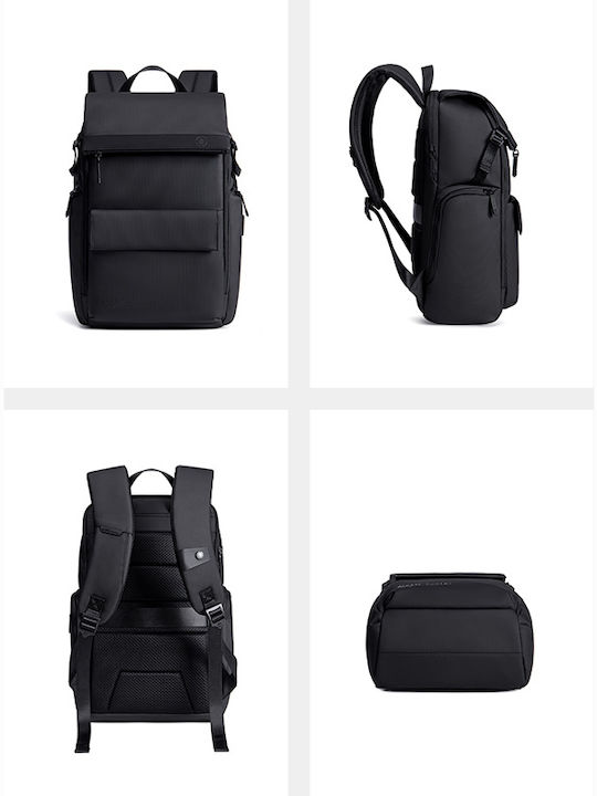 Arctic Hunter Wasserdicht Tasche Rucksack für Laptop 15.6" in Schwarz Farbe B00562-BK
