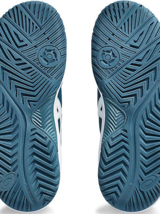 Gel Dedicate 8 Kids Sports Shoes Tennis with Laces Blue