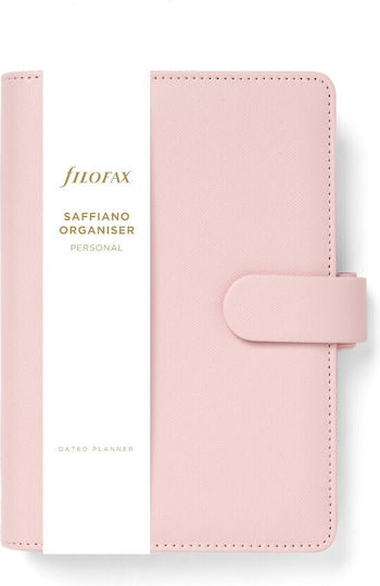 Filofax Ημερήσιο Organizer Ροζ Δερμάτινο