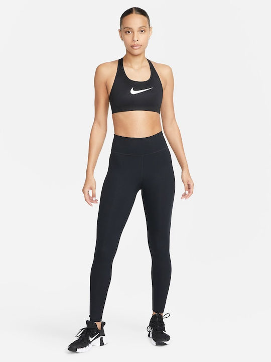 Dri-Fit Victory Shape Γυναικείο Αθλητικό Μπουστάκι Μαύρο