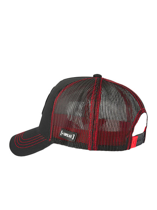 Capslab Trucker Cap Black