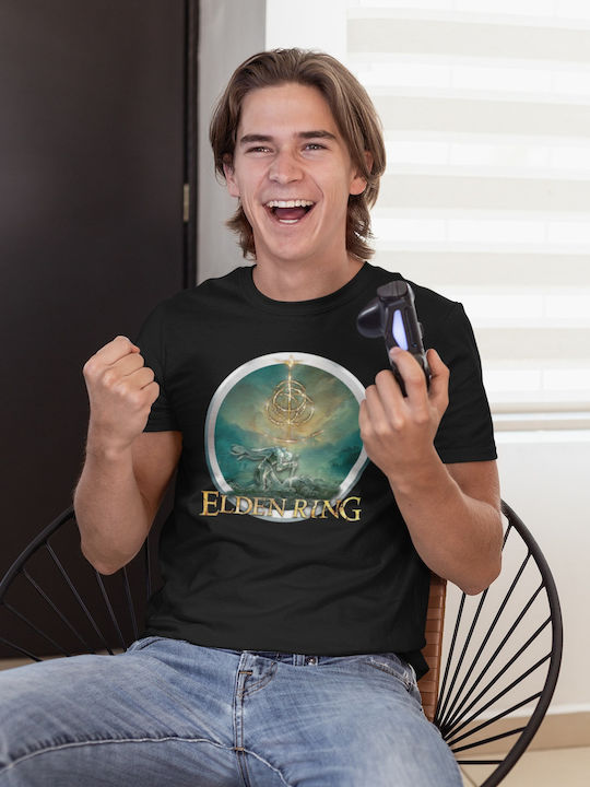 Softworld Elden Ring Icon Black T-shirt