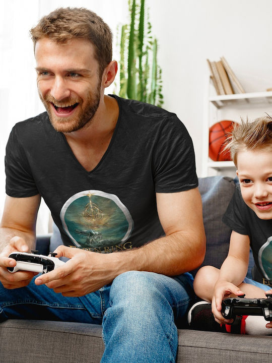 Softworld Elden Ring Icon Black T-shirt