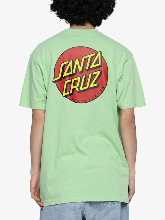 Santa Cruz Men's Short Sleeve T-shirt Green