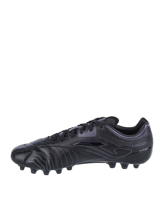 Joma Score Ποδοσφαιρικά Παπούτσια με Τάπες AG Μαύρα