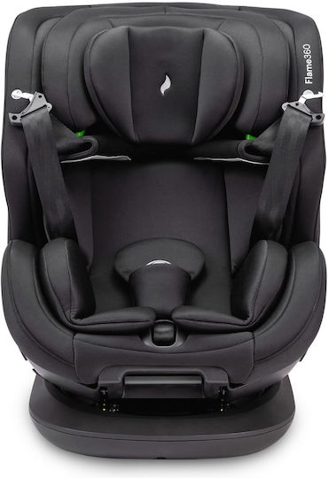 Osann Flame 360 Καθισματάκι Αυτοκινήτου i-Size με Isofix All Black 0-36 kg