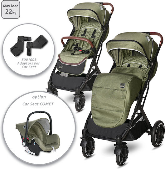 Lorelli Storm Καρότσι Μωρού Loden Green