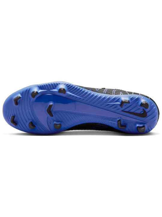 Nike Mercurial Superfly 9 Club FG/MG Ψηλά Ποδοσφαιρικά Παπούτσια με Τάπες Μπλε