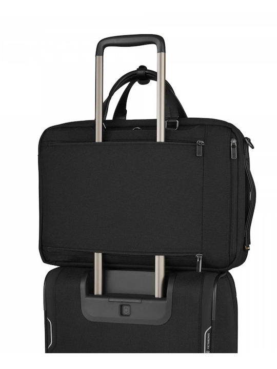 Victorinox Werks Professional Cordura 2-Way Waterproof Shoulder / Handheld Bag for 15" Laptop Black