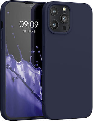 Matt Back Cover Σιλικόνης Μπλε (iPhone 14 Pro)