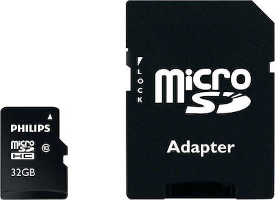 Philips FM32MP45B microSDHC 32GB U1 with Adapter