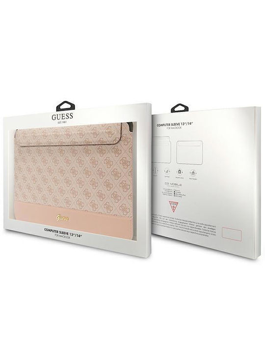 Guess 4G Stripe Metal Logo Geantă Husă pentru laptop 14" 4G Stripe Metal Logo