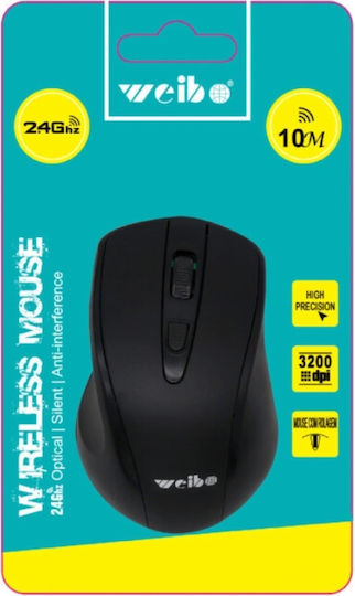 Weibo 2819B Wireless Mini Mouse Negru