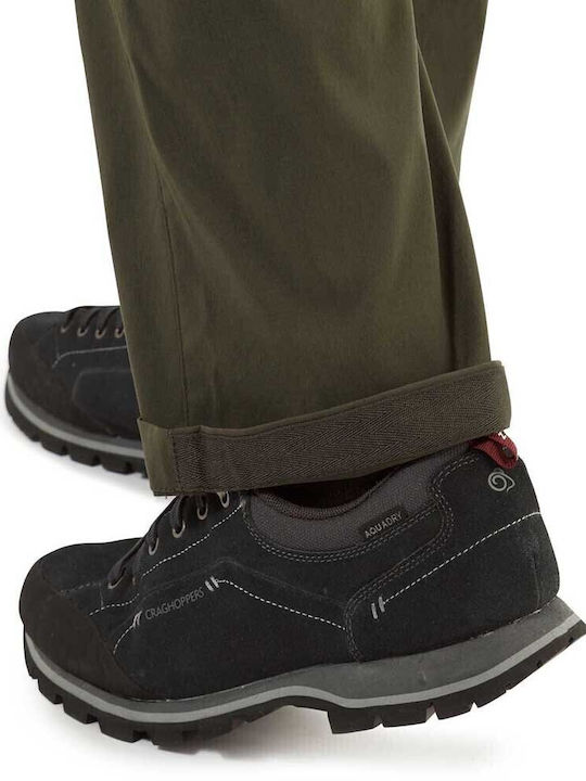 Craghoppers Kiwi Pro II Ανδρικό Μακρύ Παντελόνι Πεζοπορίας Πράσινο