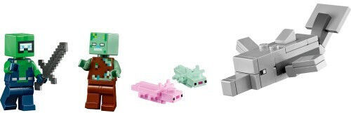 LEGO Minecraft The Axolotl House για 7+ Ετών 242τμχ